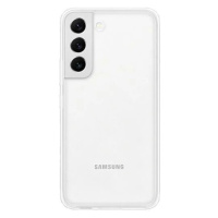 Samsung Galaxy S22 5G SM-S901, silikónové puzdro, odnímateľná zadná strana, biele, továrenské