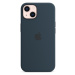 Apple silikónový kryt s MagSafe na iPhone 13 hlbokomorsky modrý