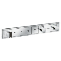 Hansgrohe RainSelect, batéria pod omietku na 4 spotrebiče, chrómová, HAN-15357000