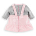 Oblečenie Dress & T-Shirt Bords de Loire Mon Premier Poupon Corolle pre 30 cm bábiku od 18 mes