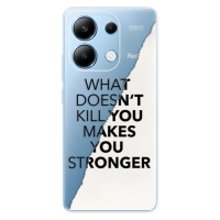 Odolné silikónové puzdro iSaprio - Makes You Stronger - Xiaomi Redmi Note 13