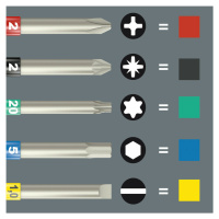 WERA Skrutkovací bit TX BO 20 x 89 mm