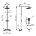FERRO TREVI - sprchová sada, termostatická sprchová batéria a hlavica 30cm, chrómová, NP75-TRV7U