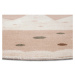 Béžový detský koberec ø 140 cm Crown – Hanse Home