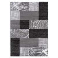 Kusový koberec Parma 9220 black Rozmery koberca: 160x230