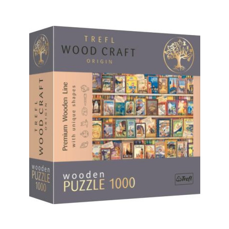 Drevené puzzle Svetoví cestovní sprievodcovia 1000 Trefl