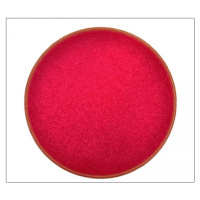 Eton rúžový koberec guľatý - 160 cm