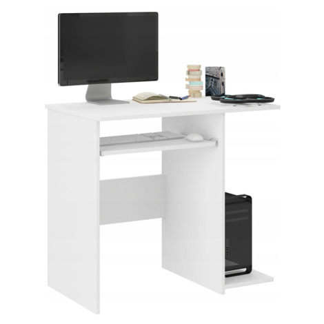 MB Písací / PC stôl Cali N5 - biela