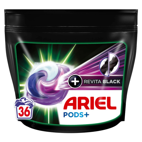 Ariel All in 1 gélové kapsule Black 36 ks