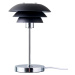 Dyberg Larsen DL16 stolová lampa kovová čierna