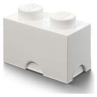 LEGO® úložný box 2 - biela 125 x 250 x 180 mm