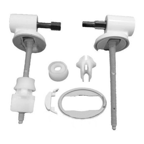 Úchyty Jika Lyra plus plast biela H8943710000001