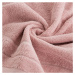 Klasický pudrový uterák DAMLA s jemným pásom Rozmer: 50 x 90 cm