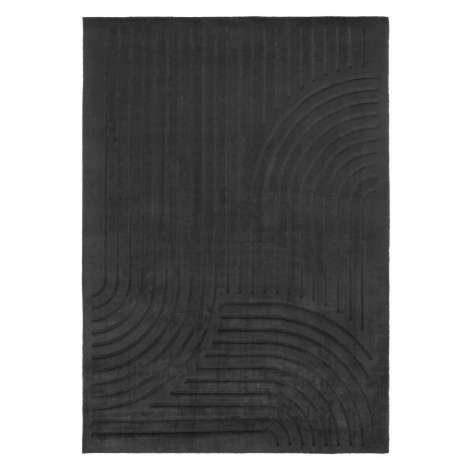 Novel KOBEREC S VYSOKÝM VLASOM, 130/190 cm, antracitová