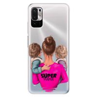 Odolné silikónové puzdro iSaprio - Super Mama - Two Boys - Xiaomi Redmi Note 10 5G