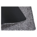 Rohožka Clean & Go 105349 Silver gray Beige Black Rozmery koberca: 50x150