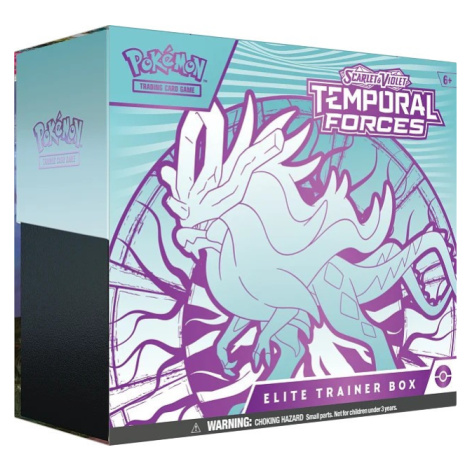 Nintendo Pokémon TCG: SV05 Temporal Forces - Elite Trainer Box Barva: Modrá