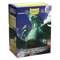 Dragon Shield Obaly na karty Dragon Shield Matte Art Sleeves - Dragon of Liberty – 100 ks
