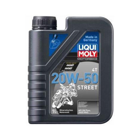 LIQUI MOLY Motorový olej Motorbike 4T 20W-50 Street 1500, 1L