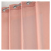 Ružová voálová záclona 140x280 cm Sandra – douceur d'intérieur