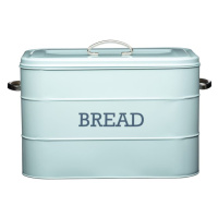 Modrá plechová dóza na chlieb Kitchen Craft Nostalgia