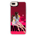 Neónové púzdro Pink iSaprio - Milk Shake - Brunette - iPhone 8 Plus