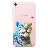 Plastové puzdro iSaprio - Leopard With Butterfly - Asus ZenFone Live ZB501KL