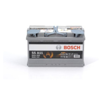 BOSCH S5 80Ah Start-Stop AGM Autobatéria 12V , 800A , 0 092 S5A 110