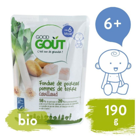 GOOD GOUT BIO Pór so zemiakmi a treskou 190 g