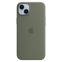 Apple silikónový kryt s MagSafe na iPhone 14 Plus olivový