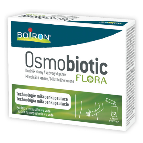 OSMOBIOTIC FLORA Prášok na rozpustenie vo vode 12 vrecúšok