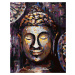 Diamantové maľovanie - BUDDHA VO FARBÁCH Rámovanie: vypnuté plátno na rám, Rozmer: 40x50 cm