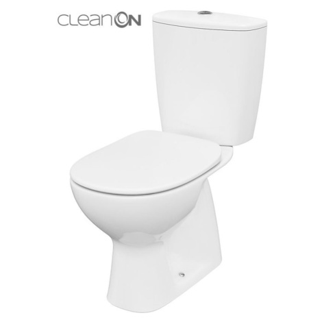 CERSANIT - WC KOMBI 683 ARTECO CO 021 3/5, SEDADLO ARTECO POLYPROPYLEN, SOFTCLOSE NEW K667-074