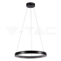 Závesné LED svietidlo Designer 19W, čierna , 3000k,  VT-7823 ,400x1080mm (V-TAC)