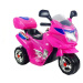 mamido Detská elektrická motorka ružová