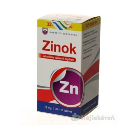 Dobré z SK Zinok 15 mg, 40 ks