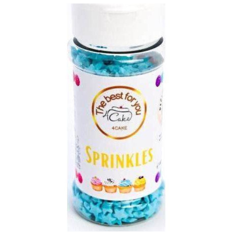 4Cake Sugar stars blue (60 g) Besky edition - dortis - dortis