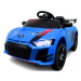 mamido  Elektrické cabrio A1 v modrej farbe s funkciou hojdania a diaľkovým ovládaním