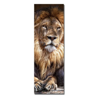 Obraz KING 30x90 cm hnedý