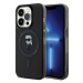 Kryt Karl Lagerfeld KLHMP14LHFCKNOK iPhone 14 Pro 6.1" black hardcase IML Ikonik MagSafe (KLHMP1