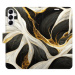Flipové puzdro iSaprio - BlackGold Marble - Samsung Galaxy A14 / A14 5G