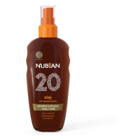 Nubian Olej na opaľovanie sprej SPF 20 150 ml