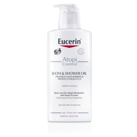 EUCERIN AtopiControl sprchový olej 400 ml