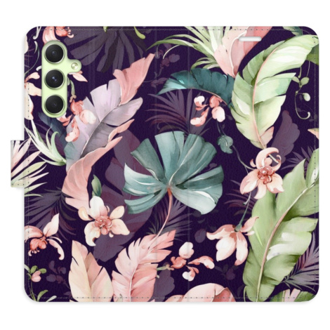 Flipové puzdro iSaprio - Flower Pattern 08 - Samsung Galaxy A54 5G