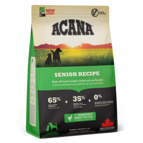 ACANA Senior Recipe pre staršie psy 1 ks, Hmotnosť balenia (g): 2 kg
