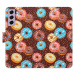 Flipové puzdro iSaprio - Donuts Pattern - Samsung Galaxy S21 FE 5G