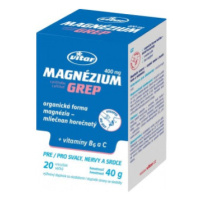 VITAR Magnézium 400 mg + vitamíny B6 a C 20 vrecúšok