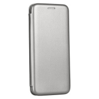 Apple iPhone 13 Pro, Bočné puzdro so stojanom Forcell Elegance, sivé