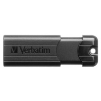 VERBATIM Flash Disk 128GB PinStripe USB 3.2 Gen 1, čierny