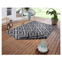 Kusový koberec Twin-Wendeteppiche 105461 Night Silver – na ven i na doma - 120x170 cm NORTHRUGS 